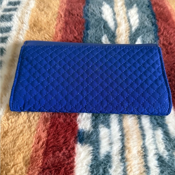 Vera Bradley Cobalt Blue Quilted Wallet - Picture 5 of 6